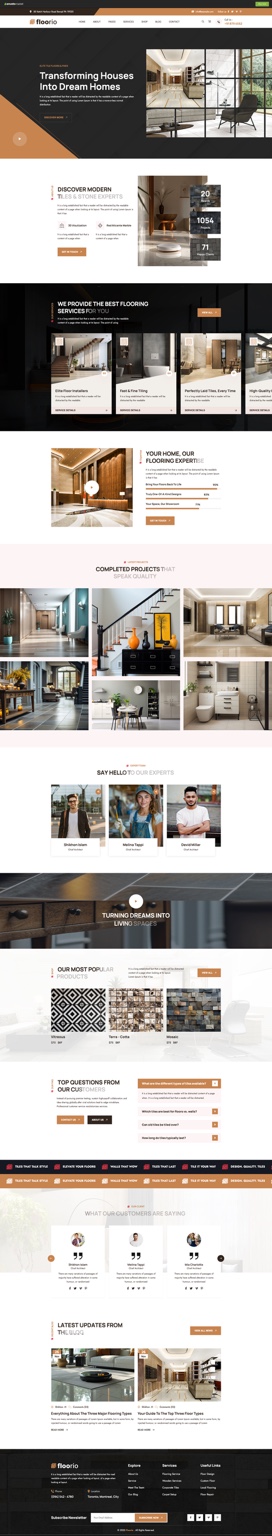Aperçu du template Floorio
