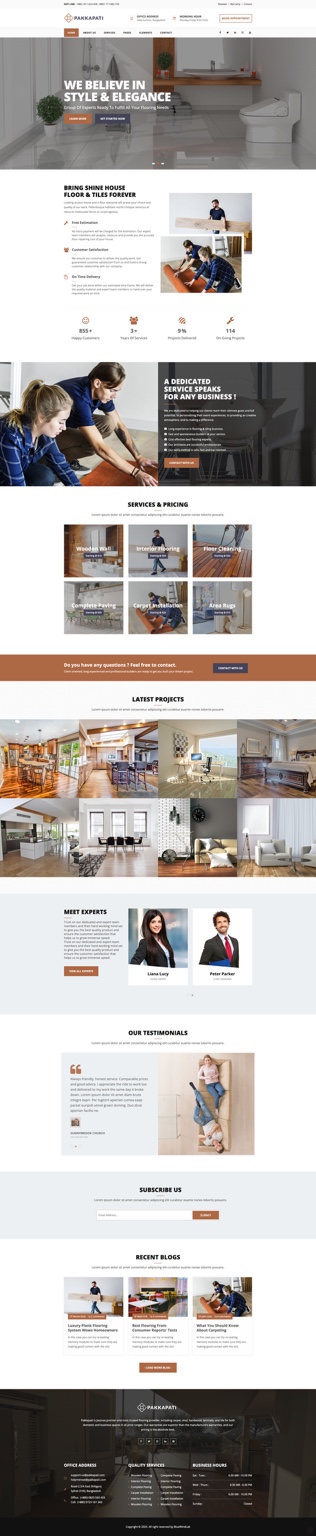 Aperçu du template Pakkapati